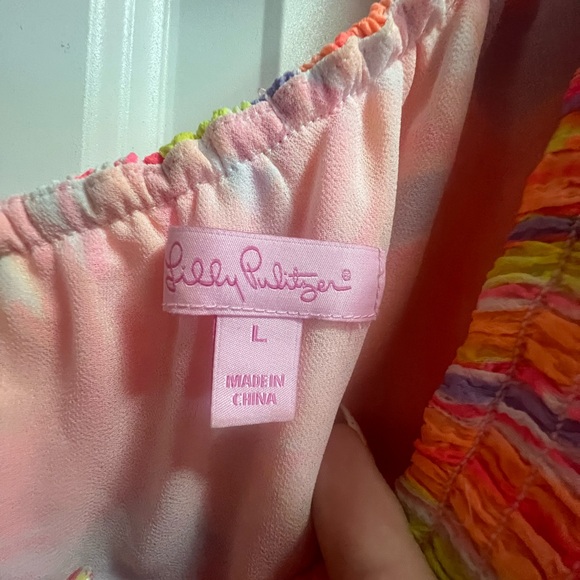 Lilly Pulitzer Multicolor Ruffle Dress - Picture 3 of 3